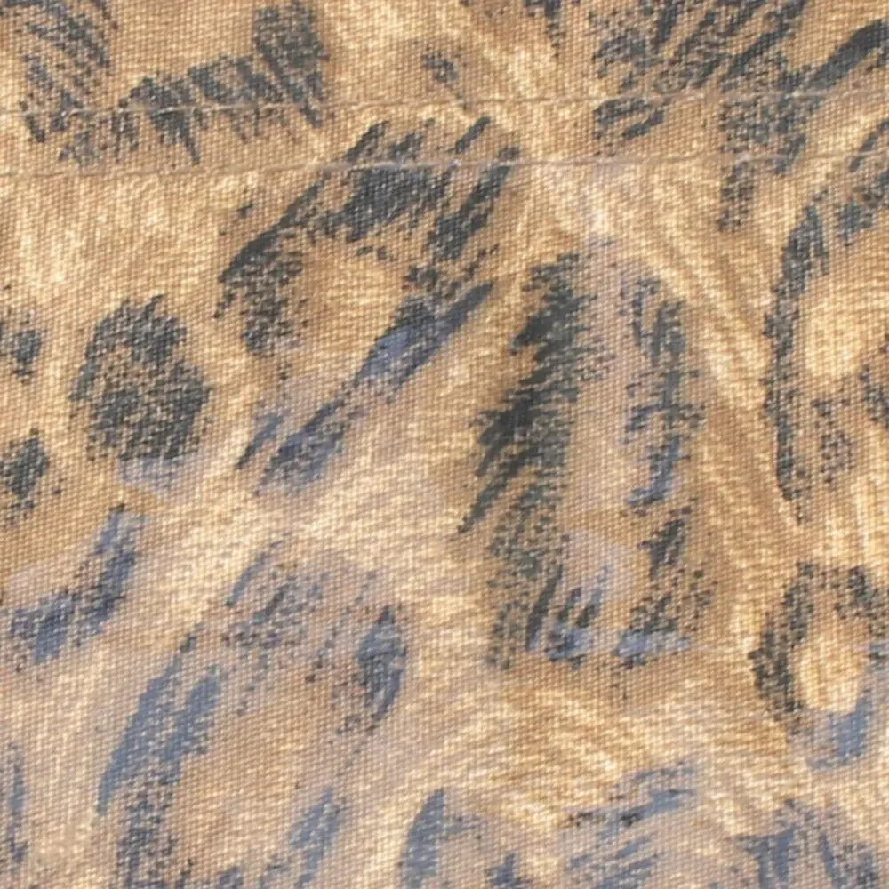 Covington Animal Leopard Print 4 Pc Queen Sheet Set Cotton Blend 400 Thread Ct